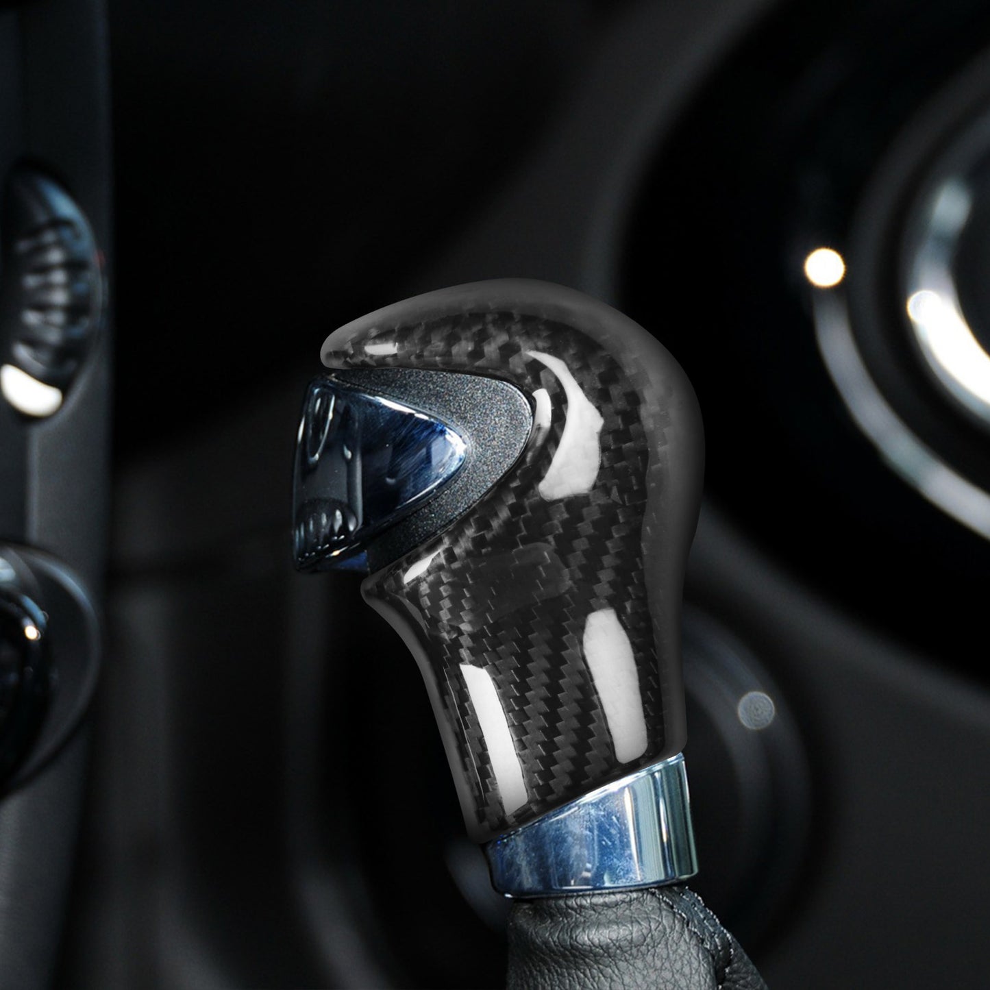 Carbon Fiber Gear Shifter Cover for R Series