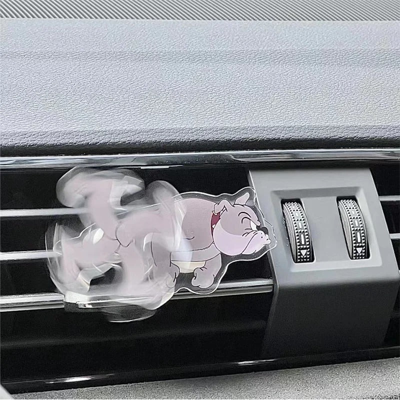 Tom & Jerry Spinning Airflow Decoration