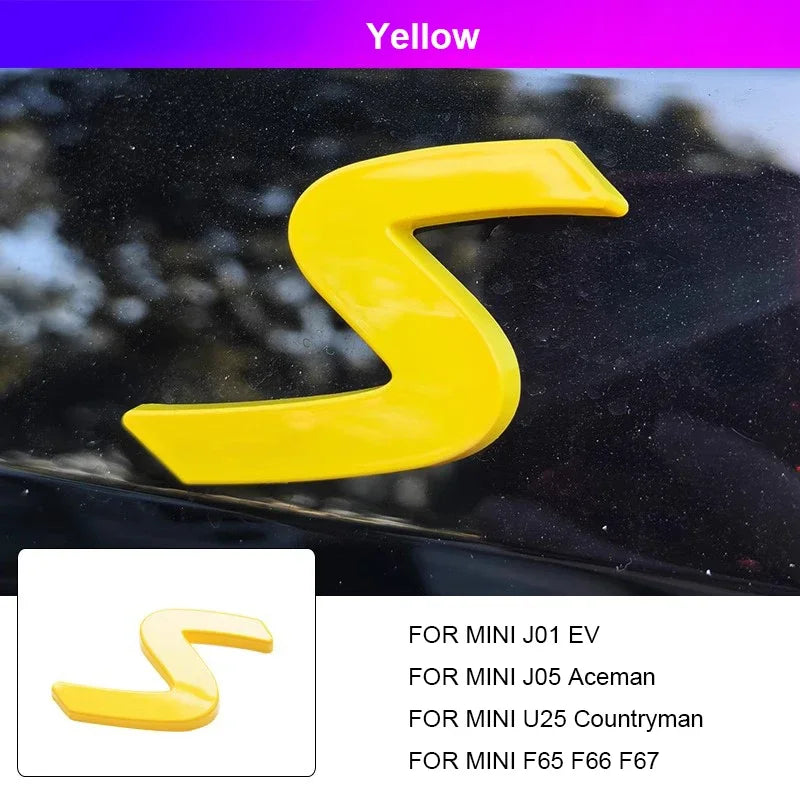 Cooper S Replacement Badge for 4th Gen