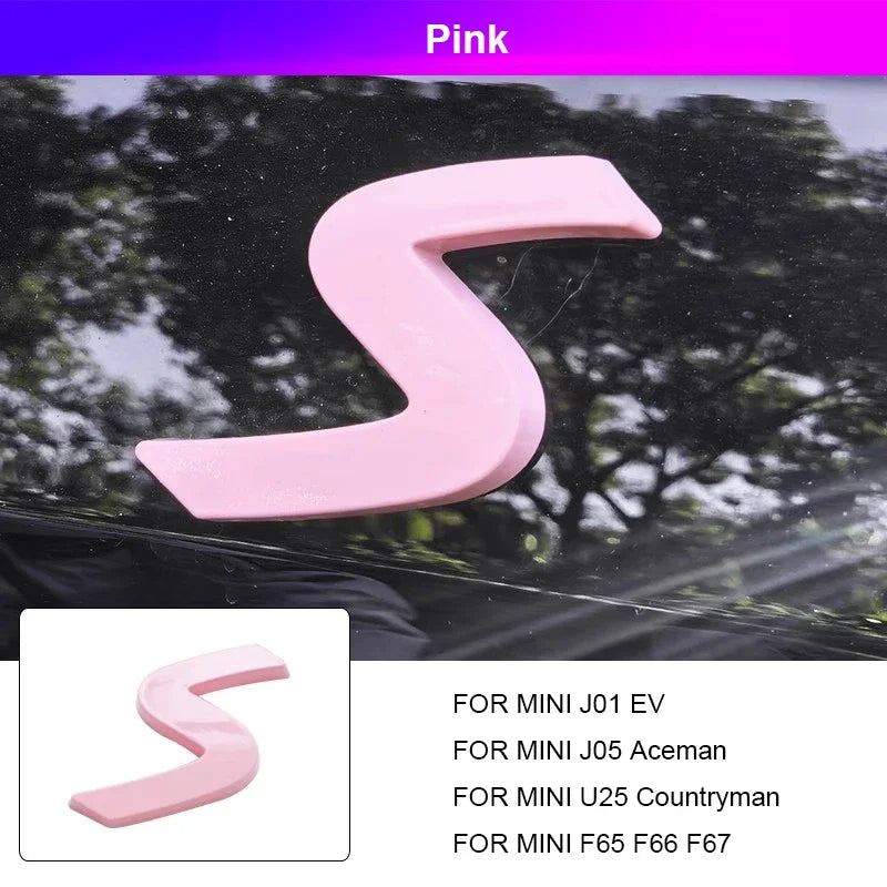 Cooper S Replacement Badge for 4th Gen