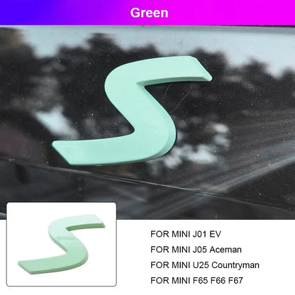 Cooper S Replacement Badge for 4th Gen