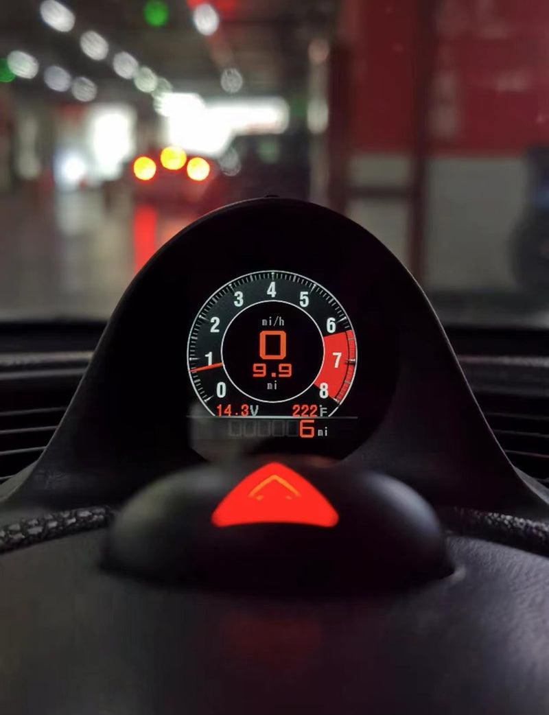 OBD Retrofit Dashboard LCD Clock