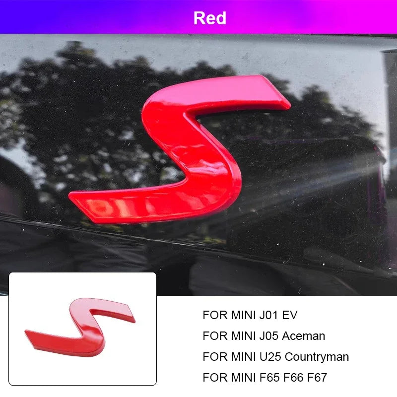 Cooper S Replacement Badge for 4th Gen