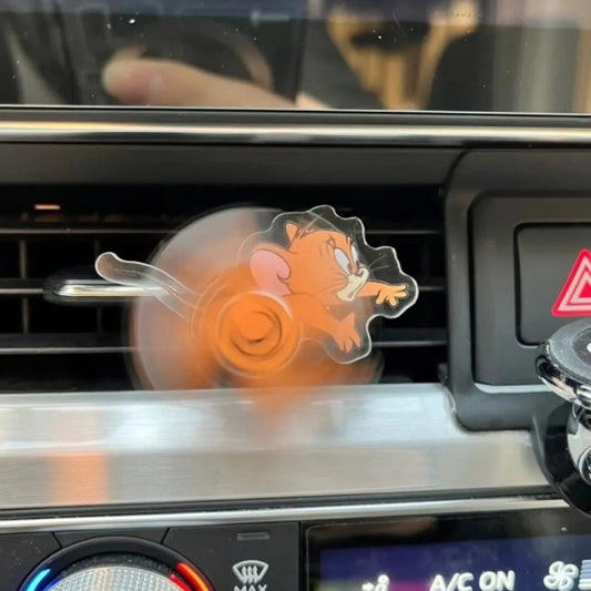 Tom & Jerry Spinning Airflow Decoration