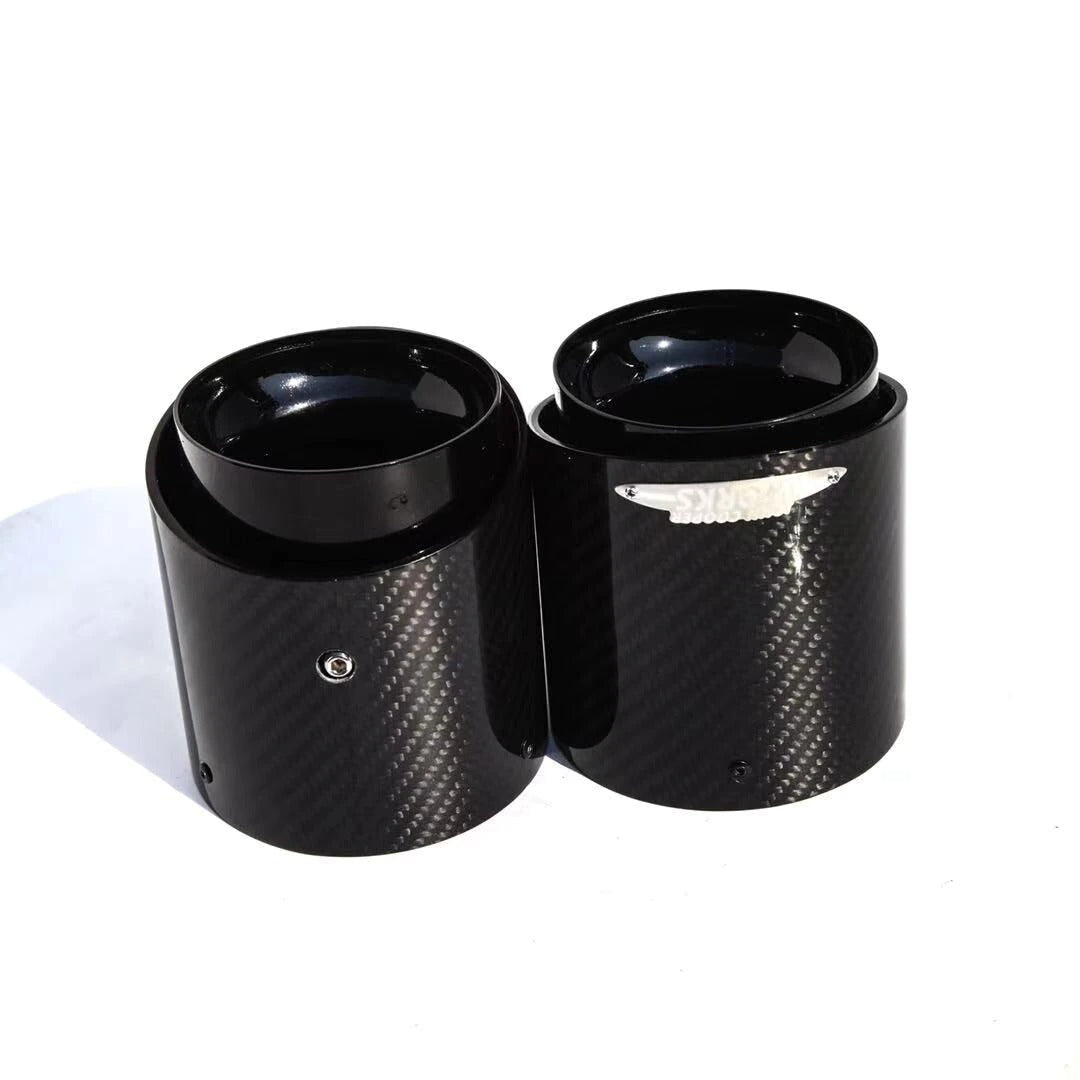 Black Chrome Carbon Exhaust Tip